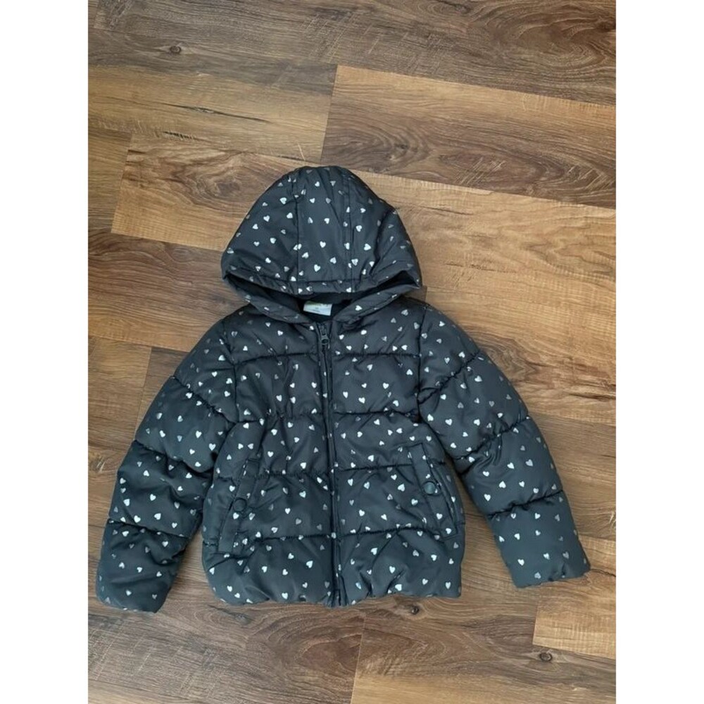 Girls Crazy 8 by Gymboree Thick fleece lined puffer coat jacket 5t